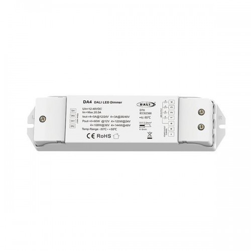 DALI LED DIMMER 5A*4CH 12-48VDC DA4-L EUROLAMP
