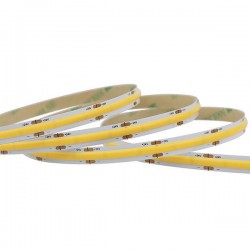 5 Μέτρα ΤΑΙΝΙΑ LED COB 5M 12W 24V 4000K 480L/M IP44 PRO Eurolamp