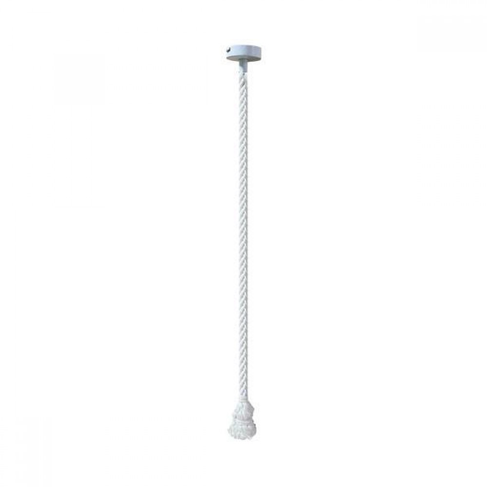 ΝΤΟΥΙ ΚΡΕΜΑΣΤΟ ΛΕΥΚΟ ΜΕ ΣΧΟΙΝΙ Ε27 Eurolamp