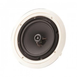 Ηχείο Οροφής Λευκό 100V 10W ø240 x 80mm Eurolamp