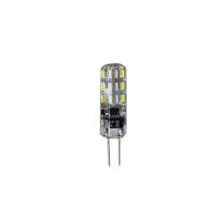 ΛΑΜΠΑ LED SMD 1,5W G4 ΣΙΛΙΚΟΝΗΣ 12V AC/DC ΨΥΧΡΟ ΛΕΥΚΟ 6500K EUROLAMP