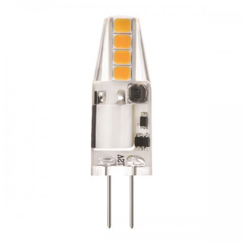 Λάμπα LED SMD 2W G4 Σιλικόνης 12V Double Blister ΨΥΧΡΟ ΛΕΥΚΟ 6500K Eurolamp