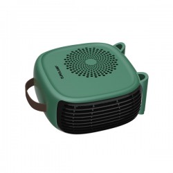 ΑΕΡΟΘΕΡΜΟ ΔΩΜΑΤΙΟΥ VINTAGE 1000W/2000W ΠΡΑΣΙΝΟ EUROLAMP