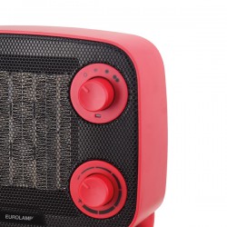 ΑΕΡΟΘΕΡΜΟ ΚΕΡΑΜΙΚΟ VINTAGE 1500W ΚΟΚΚΙΝΟ EUROLAMP