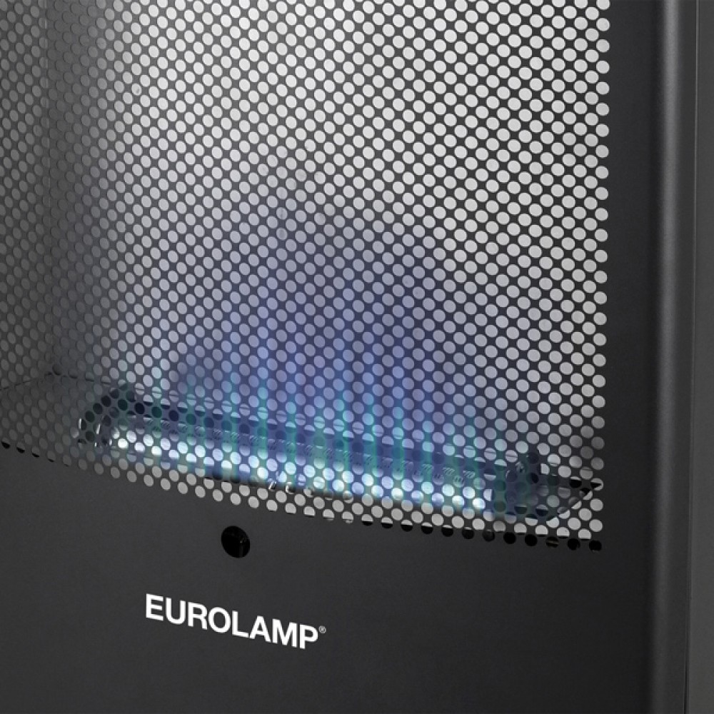 ΣΟΜΠΑ ΥΓΡΑΕΡΙΟΥ ΜΑΥΡΗ BLUE FLAME 3.8KW ΜΕ REGULATOR EUROLAMP