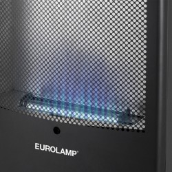 ΣΟΜΠΑ ΥΓΡΑΕΡΙΟΥ ΜΑΥΡΗ BLUE FLAME 3.8KW ΜΕ REGULATOR EUROLAMP