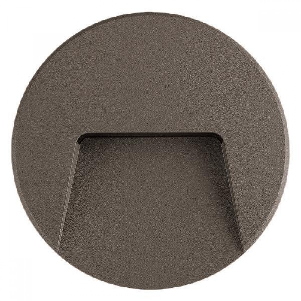 LED Φωτιστικό Τοίχου Slim 3W IP65 Σε Γραφίτη Eurolamp