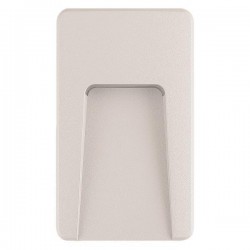 LED Φωτιστικό Τοίχου Slim 3W IP65 Σε Λευκό 9x15cm Eurolamp