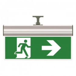 Εφεδρικός Φωτισμός Οροφής - Τοίχου 12 SMD LED 2W IP20 - Eurolamp