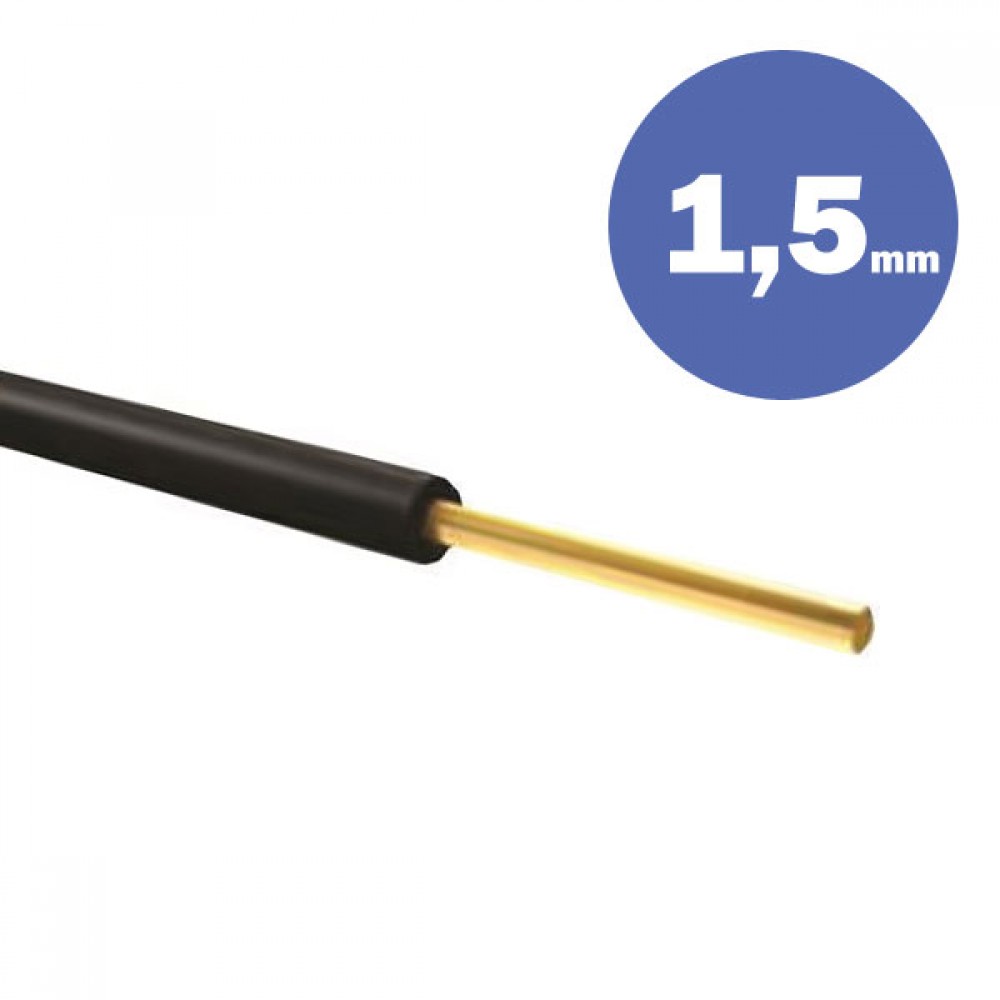 Καλώδιο NYA ΗΟ7V-U 1Χ1,5MM2 - Eurolamp