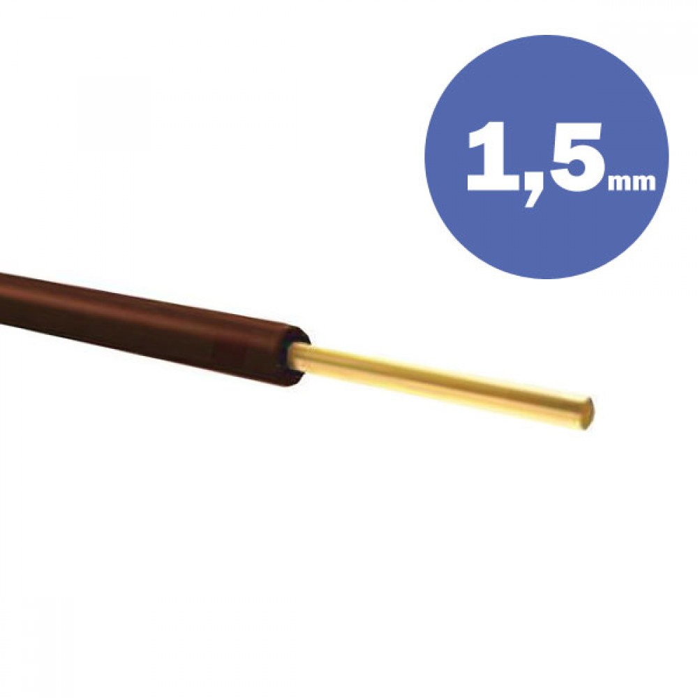 Καλώδιο NYA ΗΟ7V-U 1Χ1,5MM2 - Eurolamp