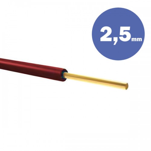 Καλώδιο NYA ΗΟ7V-U 1Χ2.5MM2 - Eurolamp