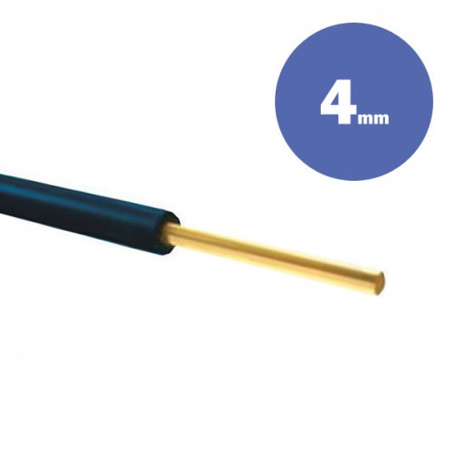 Καλώδιο NYA ΗΟ7V-U 1Χ4MM2 - Eurolamp