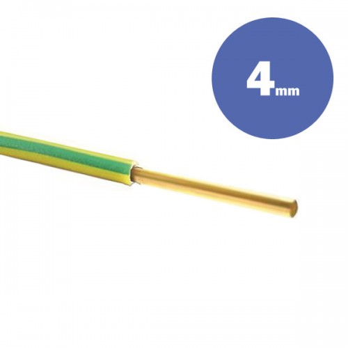 Καλώδιο NYA ΗΟ7V-U 1Χ4MM2 - Eurolamp