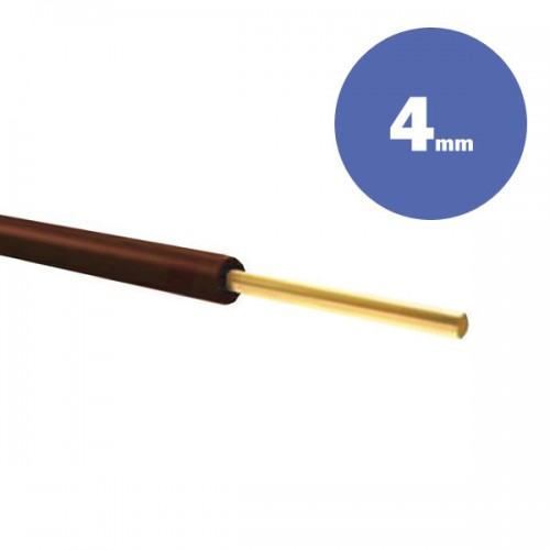 Καλώδιο NYA ΗΟ7V-U 1Χ4MM2 - Eurolamp