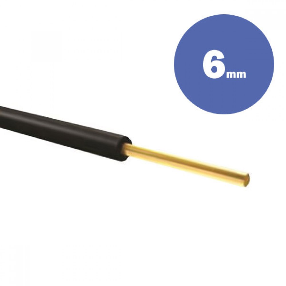 Καλώδιο NYA ΗΟ7V-R 1Χ6MM2 - Eurolamp