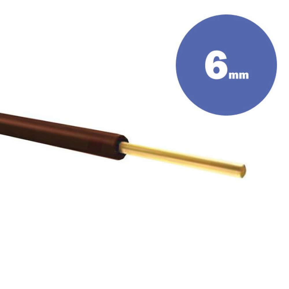 Καλώδιο NYA ΗΟ7V-R 1Χ6MM2 - Eurolamp