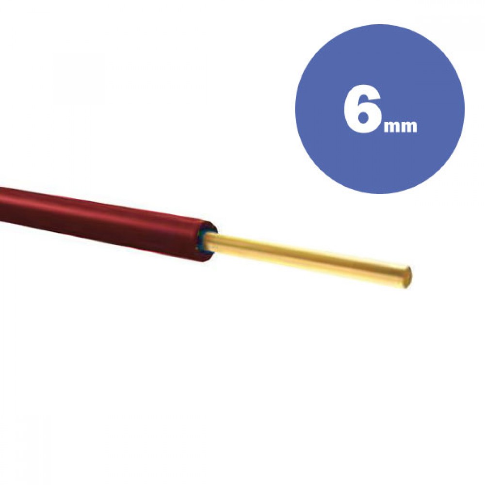 Καλώδιο NYA ΗΟ7V-R 1Χ6MM2 - Eurolamp