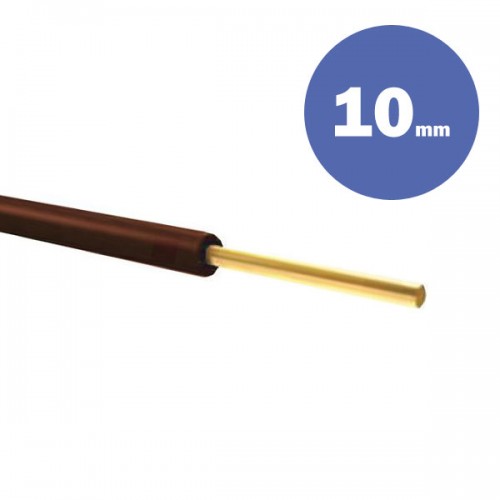 Καλώδιο NYA ΗΟ7V-R 1Χ10MM2 - Eurolamp