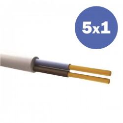 ΚΑΛΩΔΙΟ ΕΥΚΑΜΠΤΟ H05VV-F 5Χ1mm2