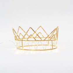 ΜΠΡΟΝΖΕ ΚΟΡΩΝΑ ΦΩΤΙΖΟΜΕΝΗ 21Χ10, 70 ΜΙΝΙ LED, ΜΠΑΤΑΡΙΑΣ, ΜΕ ΧΡΟΝΟΔΙΑΚΟΠΤΗ, ΜΠΡΟΝΖΕ ΧΑΛΚΙΝΟ ΚΑΛΩΔΙΟ, ΠΡΟΕΚΤΑΣΗ ΠΑΡΟΧΗΣ 50cm, IP20 Magic Christmas