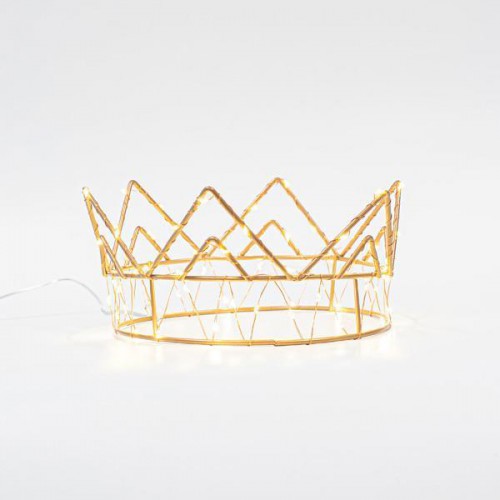 ΜΠΡΟΝΖΕ ΚΟΡΩΝΑ ΦΩΤΙΖΟΜΕΝΗ 21Χ10, 70 ΜΙΝΙ LED, ΜΠΑΤΑΡΙΑΣ, ΜΕ ΧΡΟΝΟΔΙΑΚΟΠΤΗ, ΜΠΡΟΝΖΕ ΧΑΛΚΙΝΟ ΚΑΛΩΔΙΟ, ΠΡΟΕΚΤΑΣΗ ΠΑΡΟΧΗΣ 50cm, IP20 Magic Christmas