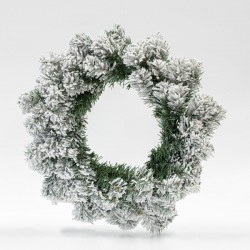 ΣΤΕΦΑΝΙ, ΧΙΟΝΙΣΜΕΝΟ, PVC, 45cm Magic Christmas