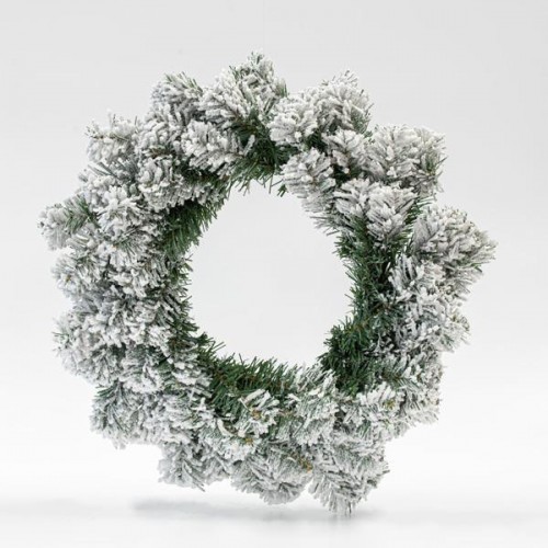 ΣΤΕΦΑΝΙ, ΧΙΟΝΙΣΜΕΝΟ, PVC, 45cm Magic Christmas