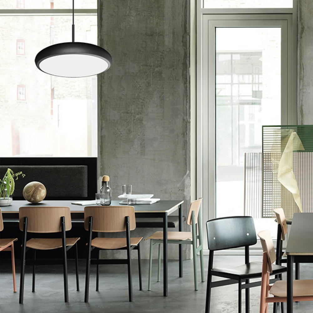 ARTE ILLUMINA ΦΩΤΙΣΤΙΚΟ ΚΡΕΜΑΣΤΟ LED 30W ΜΑΥΡΟ 3CCT - EUROLAMP