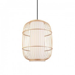 ARTE ILLUMINA ΦΩΤΙΣΤΙΚΟ ΚΡΕΜΑΣΤΟ ΜΟΝΟΦΩΤΟ Ε27 D305*H405 ΜΠΑΜΠΟΥ - EUROLAMP