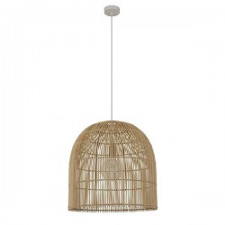 ARTE ILLUMINA ΦΩΤΙΣΤΙΚΟ ΚΡΕΜΑΣΤΟ ΜΟΝΟΦΩΤΟ Ε27 MAX 60W D500X500 RATTAN - EUROLAMP