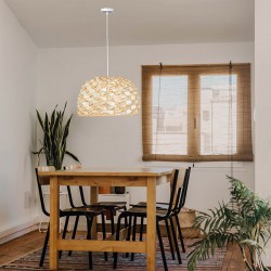 ARTE ILLUMINA ΦΩΤΙΣΤΙΚΟ ΚΡΕΜΑΣΤΟ ΜΟΝΟΦΩΤΟ Ε27 Φ45 MAX 60W BAMBOO - EUROLAMP