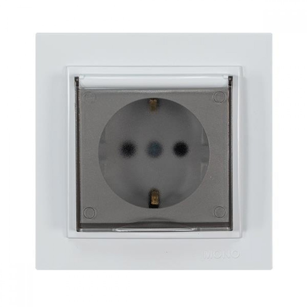 ΠΡΙΖΑ ΣΟΥΚΟ ΚΑΠΑΚΙ 16A ΛΕΥΚΗ EUROLAMP