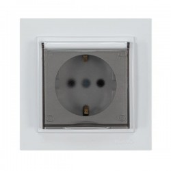 ΠΡΙΖΑ ΣΟΥΚΟ ΚΑΠΑΚΙ 16A ΛΕΥΚΗ EUROLAMP