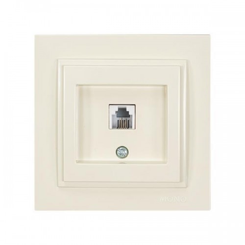 ΠΡΙΖΑ ΤΗΛΕΦΩΝΟΥ MONH RJ 11 ΜΠΕΖ EUROLAMP