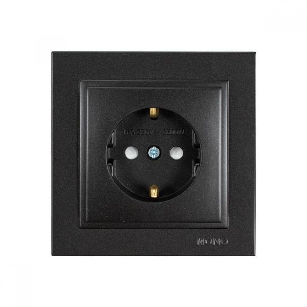 ΠΡΙΖΑ ΣΟΥΚΟ 16A ΜΑΥΡΟ ΜΕ ΠΑΙΔΙΚΗ ΠΡΟΣΤΑΣΙΑ ΜΑΥΡΟ EUROLAMP