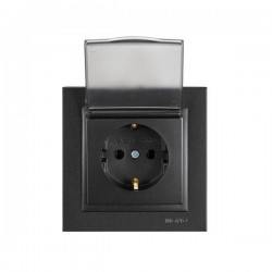 ΠΡΙΖΑ ΣΟΥΚΟ ΚΑΠΑΚΙ 16A ΜΑΥΡΟ EUROLAMP