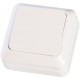 Διακόπτης Εξωτερικός A/R ΜΙΝΙ Λευκός ΙΡ20 - Eurolamp