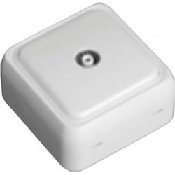 Πρίζα ΜΙΝΙ TV Τερματική Λευκή IP20 - Eurolamp