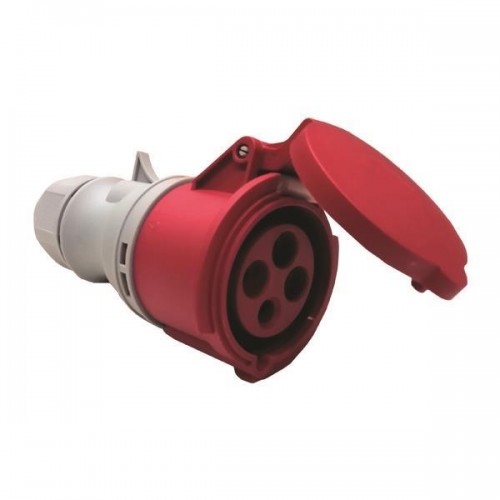 Φις Θηλυκό 4X16A 400V IP44 - Eurolamp