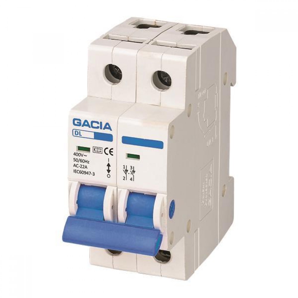 Ραγοδιακόπτης 2X40A GACIA