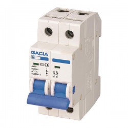 Ραγοδιακόπτης 2X63A GACIA