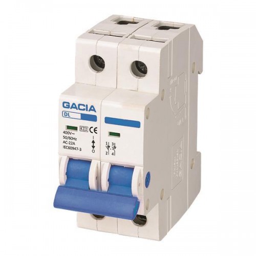 Ραγοδιακόπτης 2X25A GACIA