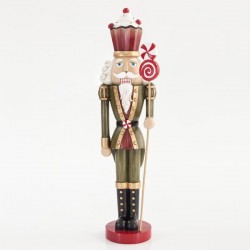 Στρατιώτης Πράσινος Με Γλυφιτζούρι Στα Χέρια, 45,5CM Magic Christmas