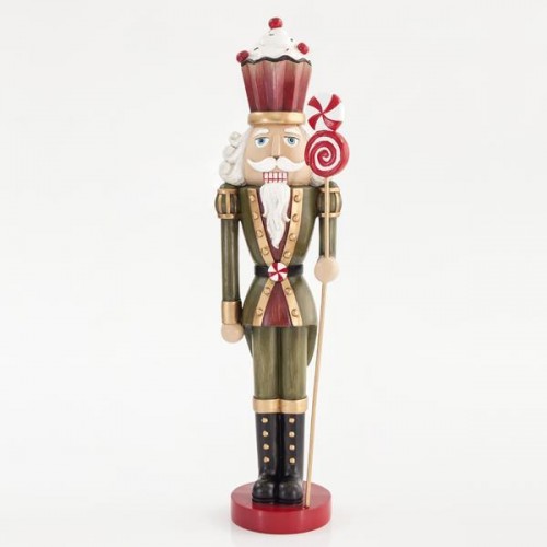 Στρατιώτης Πράσινος Με Γλυφιτζούρι Στα Χέρια, 45,5CM Magic Christmas