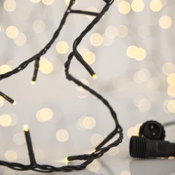 300 LED Σε Σειρά Με Επέκταση Και Πράσινο Καλώδιο Αδιάβροχα IP44 Day Light Magic Christmas