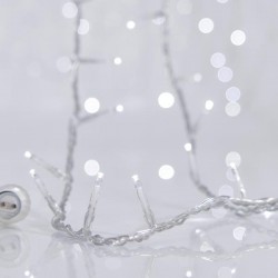 300 LED Σε Σειρά Με Επέκταση Και Διάφανο Καλώδιο Αδιάβροχα IP44 Λευκό 7500-8500K Magic Christmas