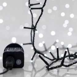 900 LED Σε Σειρά Με Πρόγραμμα Και Πράσινο Καλώδιο Αδιάβροχα IP44 Λευκό 7500K-8500K Magic Christmas