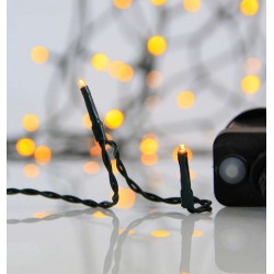 1500 LED Σε Σειρά Με Πρόγραμμα Και Πράσινο Καλώδιο Αδιάβροχα IP44 Θερμό Χάλκινο 2200K Magic Christmas