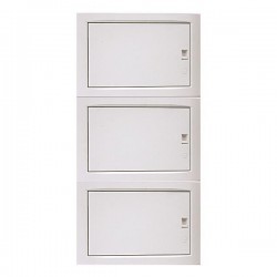 Πίνακας Χωνευτός Γυψοσανίδας 3 Σειράς 36 Θέσεων IP65 (990.36.CG) Λευκός - Marlanvil